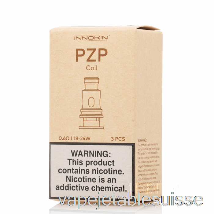 Vape Suisse Bobines De Remplacement Innokin Pzp Bobines Pzp 0,6ohm